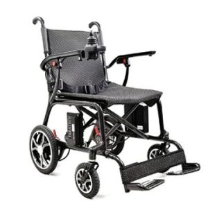 ویلچر برقی تاشو فیبر کربن