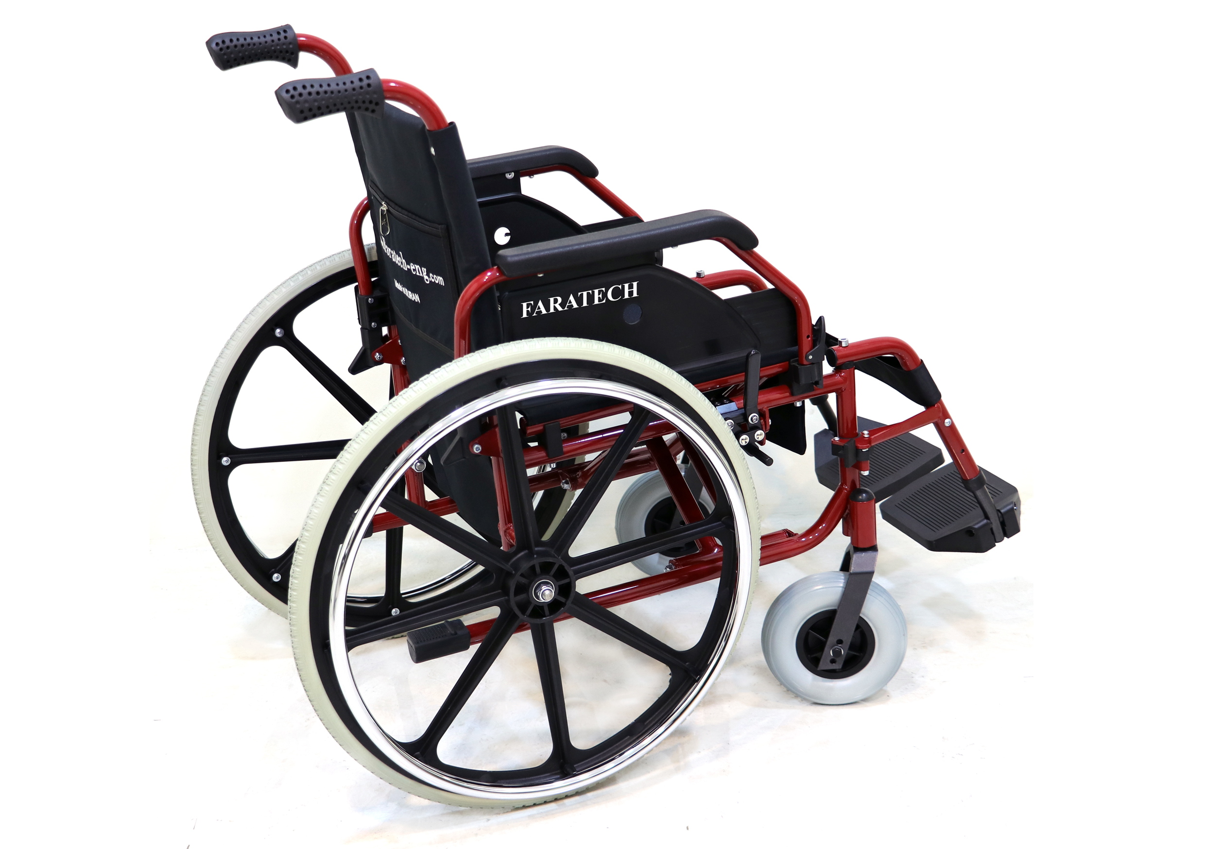 ویلچر دستی تاشو مدل آلفا 850 ویلچر تاشو فراتک مدل آلفا 850 - تصویر 1